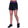 Дамски къси панталони +puma +strong +3 +training +shorts +black +purple, снимка 3