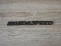 черен метален надпис MazdaSpeed за Mazda, снимка 4