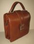 Стара пътна чанта тип лекарска изк. кожа, запазена и годна, снимка 1 - Чанти - 45983986