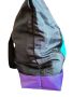Дамска чанта тип пазарска с цип, Многоцветна, 52х35х13 см, снимка 3