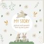 HuBorns Baby Memory Book Бебешки дневник от раждането до 5 години, подарък за бебе