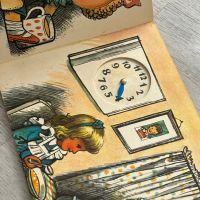 Ретро детска книжка Часовник , снимка 5 - Детски книжки - 45209865