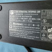 Зарядно за лаптоп Asus , Toshiba и др. 20V 6A 120W , Букса 5.5х2.5mm, снимка 3 - Кабели и адаптери - 45457303