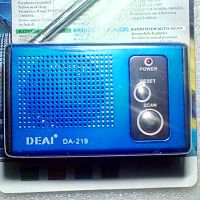 Мини FM радио Deai, снимка 3 - Радиокасетофони, транзистори - 45752729