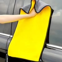 Микрофибърна кърпа за почистване и подсушаване на автомобил, снимка 2 - Аксесоари и консумативи - 45382816