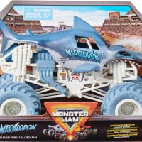 Monster Jam, Megalodon Monster Truck, колекционерски камион, мащаб 1:24, играчка за деца 3+ г., снимка 1 - Коли, камиони, мотори, писти - 45097039