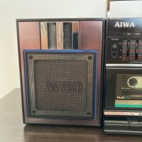 AIWA CA-W80 VINTAGE RETRO BOOMBOX Ghetto Blaster радио касетофон, снимка 13 - Радиокасетофони, транзистори - 46211731