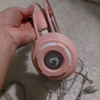 Чисто нови геймърски слушалки на Marvo с rgb разцветка., снимка 3 - Слушалки за компютър - 44995607