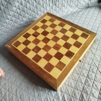 Дървен шах , снимка 4 - Шах и табла - 45510264