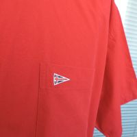 Paul Smith - елегантна  мъжка  маркова червена риза с къс ръкав размер XXL , снимка 3 - Ризи - 45269137