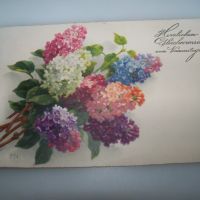 Стара немска картичка за имен ден, снимка 3 - Филателия - 45083005