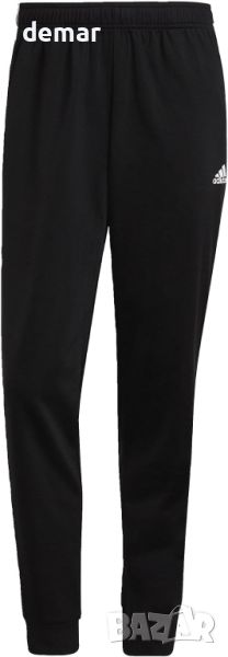 Долнище на анцуг Adidas Men's Essentials Warm-up, с 3 ленти, черно/бяло,размер М, снимка 1