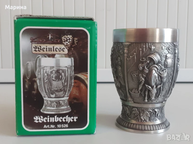 Нови немски чаши за вино и ракия, 90 мл. Antik*Vintage #80, снимка 1