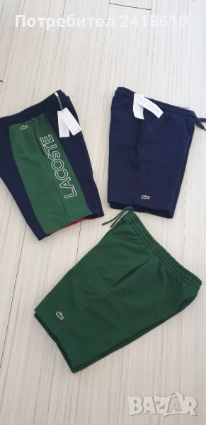 Lacoste Cotton Regular Fit Mens Size 3 - S 2 - XS НОВО! ОРИГИНАЛ! Мъжки Къси Панталони!, снимка 1