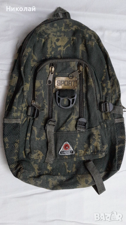 Малка камофлажна раница, снимка 1