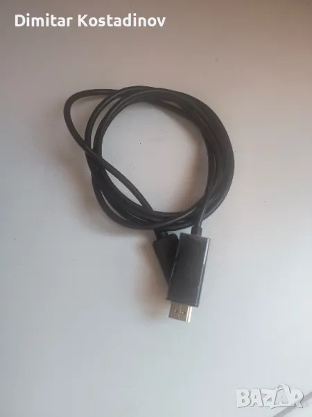 display port към hdmi 1.8 m, снимка 1