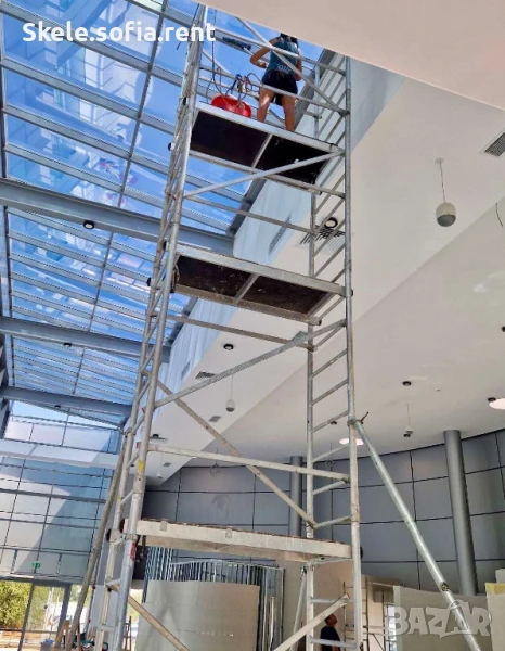 Алуминиево скеле под наем, снимка 1