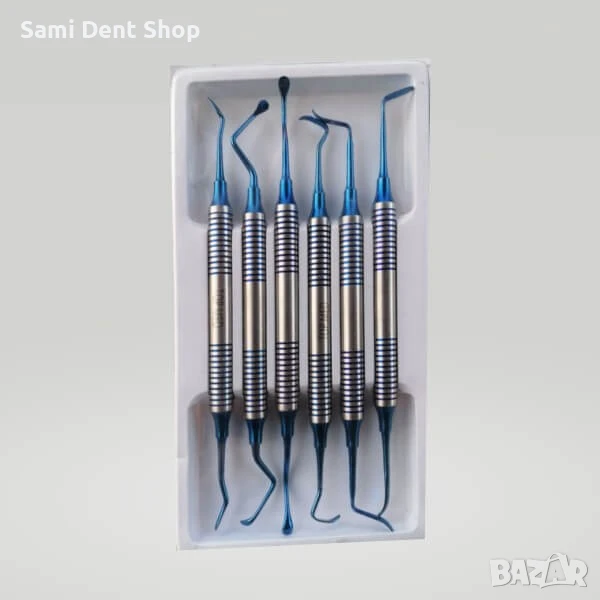 Синус лифт сет – 6 титанизирани инструмента от немска стомана, снимка 1