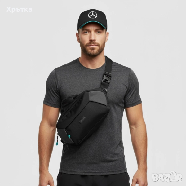 Mercedes-AMG F1 Cross Body Bag - Оригинална мъжка чанта , снимка 1