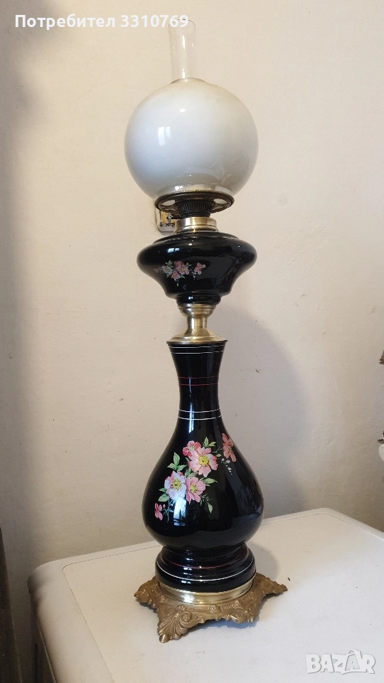 Редки красиви антикварни газени лампи. , снимка 1