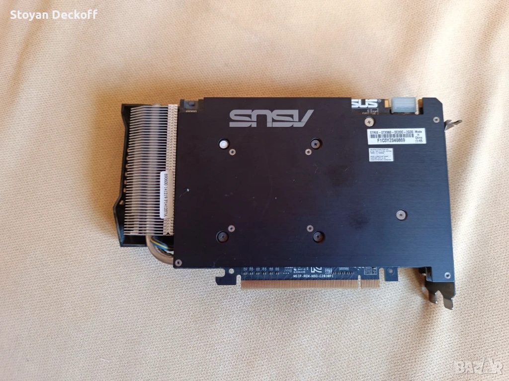 Видеокарта ASUS STRIX GTX 960 2GB GDDR5 - Профилактирана, снимка 1
