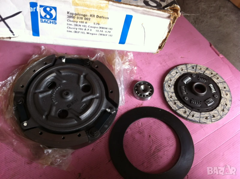 Комплект съединител Sachs за Датсун Шери 100 А и 100 A F-II / DATSUN Cherry 100 A, 100 A F-II, снимка 1