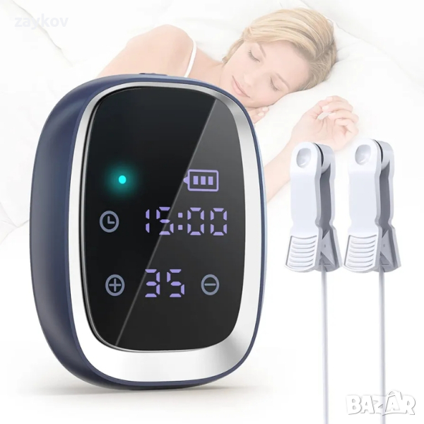 KTS устройство за подпомагане на съня при безсъние, нов модел CES 2.0, краниална електротерапевтична, снимка 1