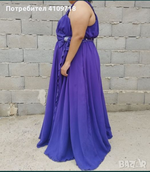 Официална рокля в лилаво, снимка 1
