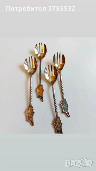 посребрени вилички , снимка 1