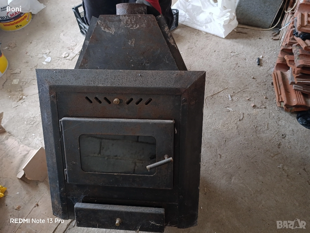 Камина за вграждане, на твърдо гориво, Сахара, радиатори и др., снимка 1