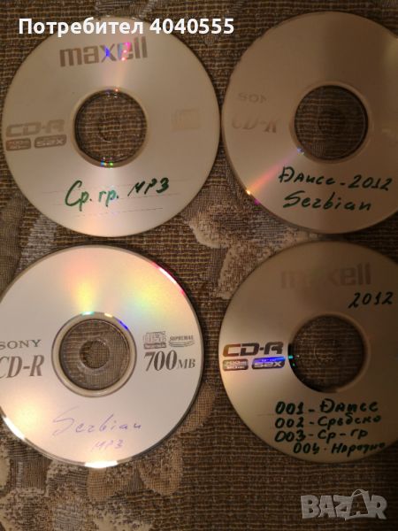   CDта с музика MP3ки - сръбско, ,BG естрада, BG фолклор, попфолк и ретро от 70-80-90те, снимка 1