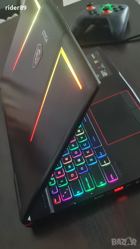 Msi ge63 raider / 15.6 120hz / i7 8750h / gtx 1060, снимка 1