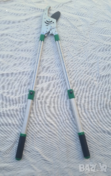 Ножица немска за клони с тресчотка телескопична алуминиева, снимка 1