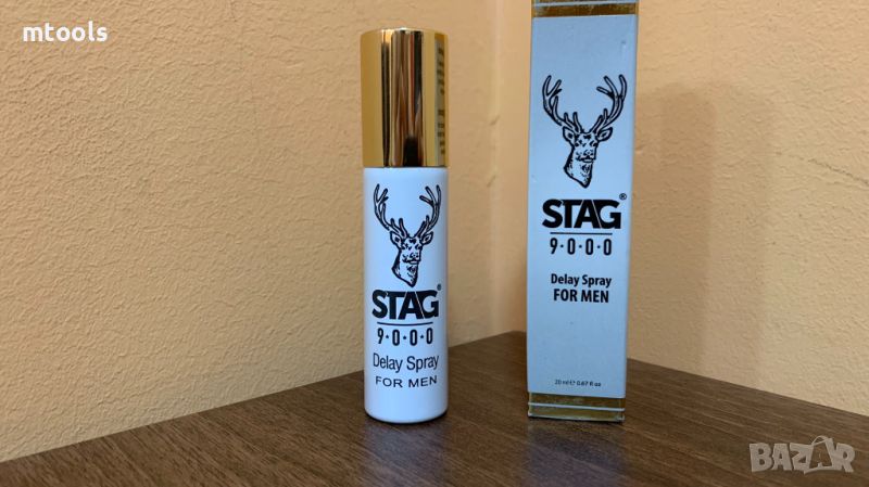 Спрей за забавяне задържане на мъжки оргазъм STAG 9000 20 ml., снимка 1