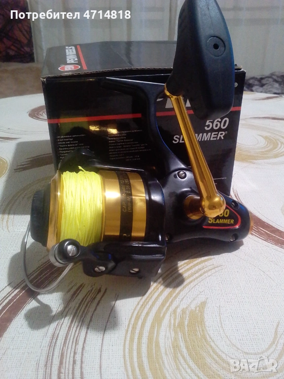 Макара за риболов на сом много здрава и надеждна подходящата за риболов на  кльонк , снимка 1