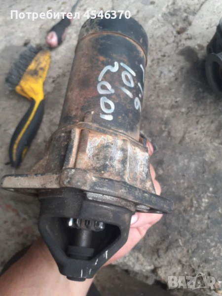 Стартер за Опел Астра г комби 1.6 бензин 101к.с 2001г, снимка 1