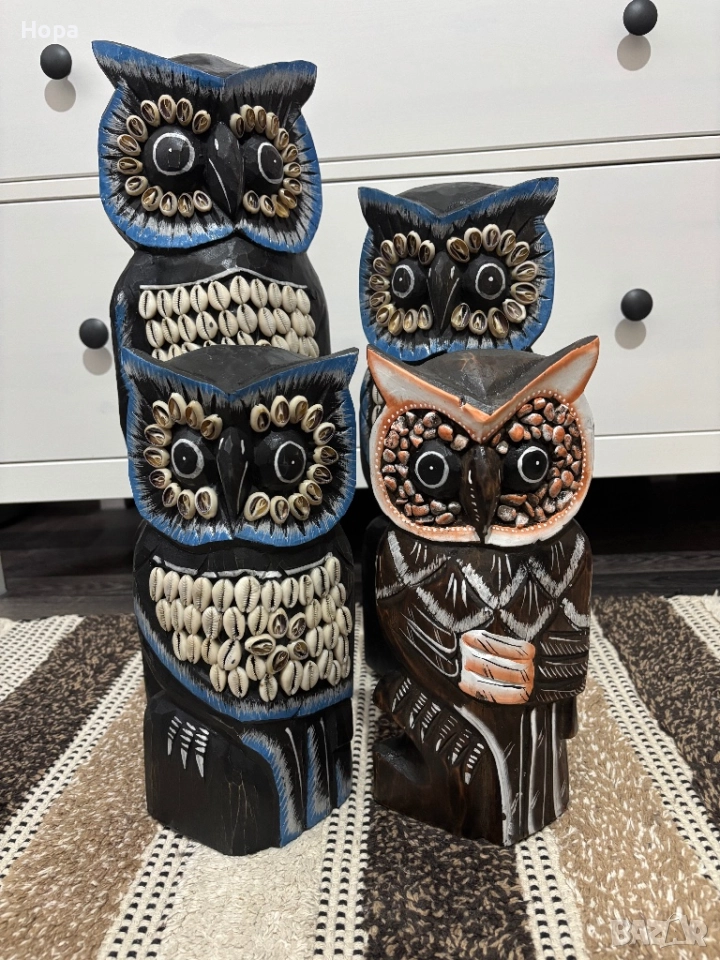 Бухал от дърво, снимка 1