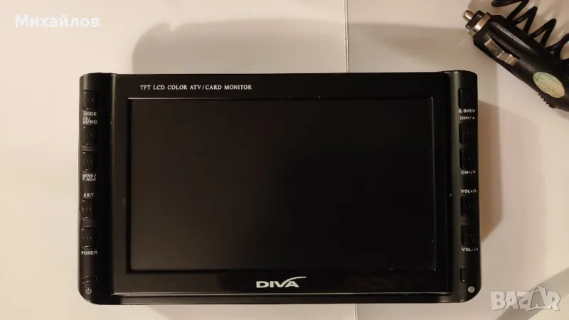 TFT LCD Телевизор DIVA 12 волта, снимка 1