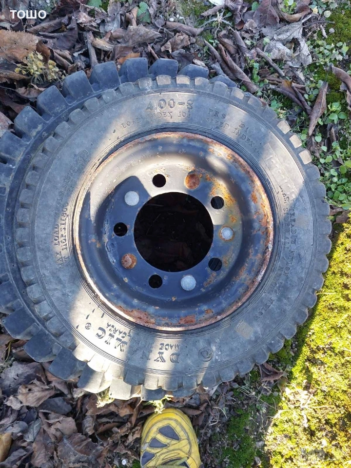 гуми и джанти 4.00-8, снимка 1