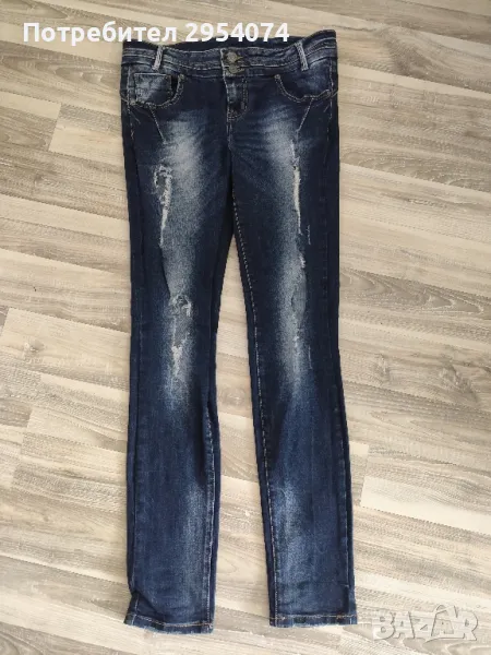 дамски дънки 28/29номер -15лв, снимка 1