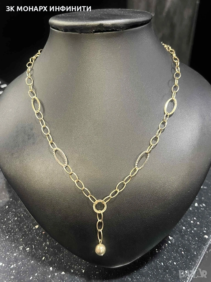 Златен ланец 14К , снимка 1