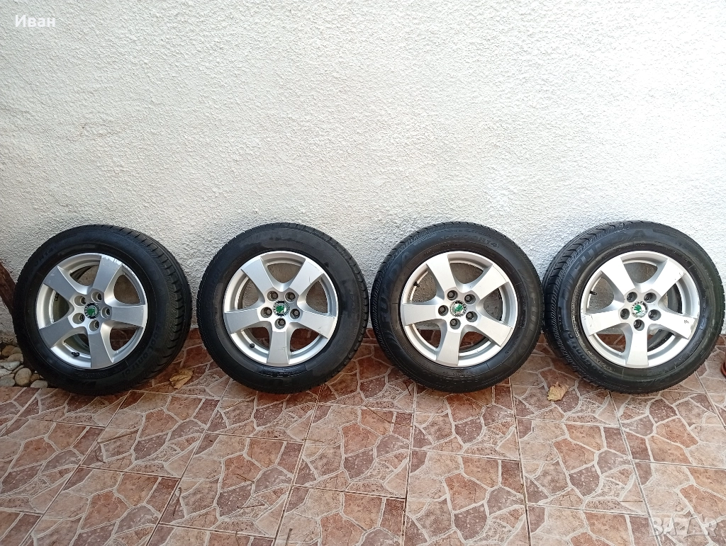 Алуминиеви джанти 14 цола , снимка 1