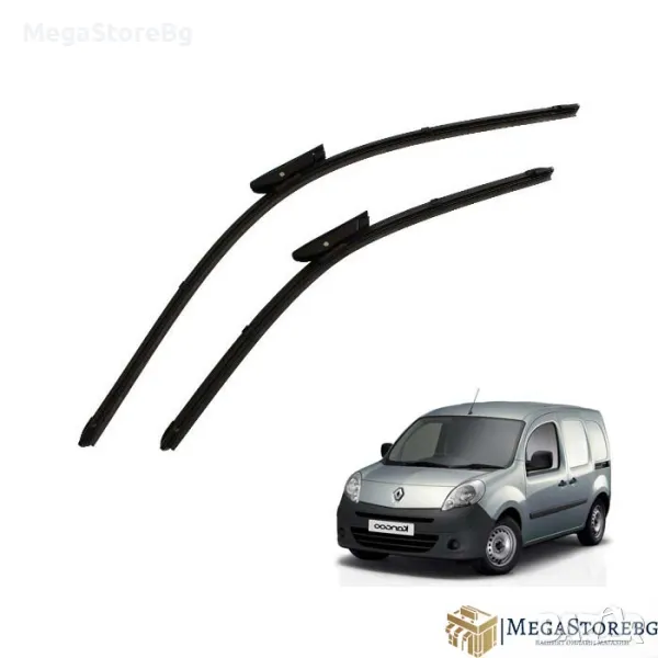 Предни чистачки за Renault Kangoo - (2009) 2бр/к-т, снимка 1