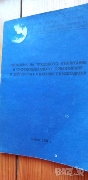 Проблеми на трудовото възпитание и професионалното ориентиране в дейсотта на крласния ръководител - , снимка 1