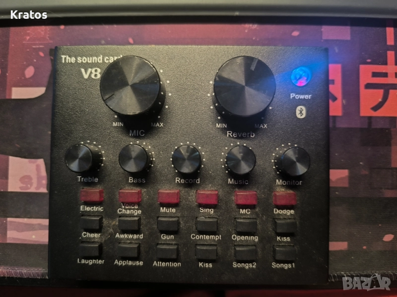 Звукова карта за запис с блутут за запис на звук., снимка 1