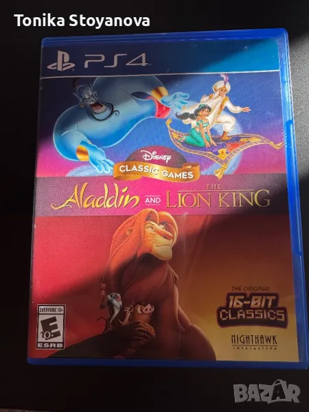 Aladdin and The lion king PS4 игра, снимка 1