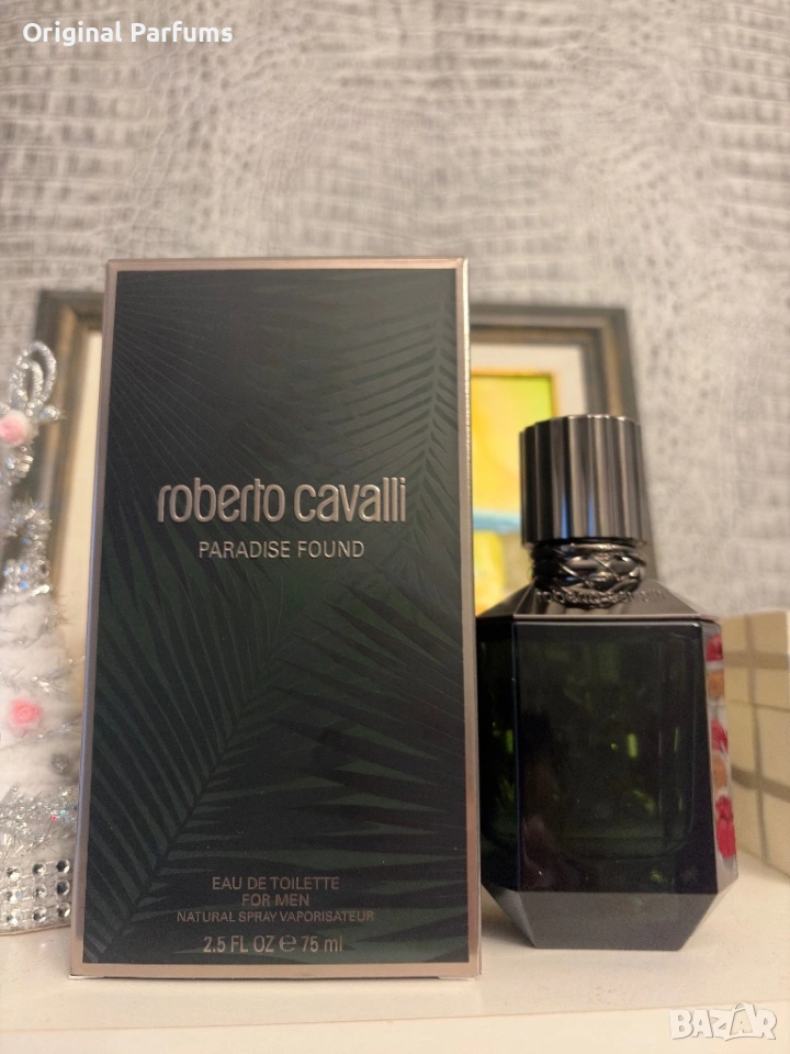 Оригинален парфюм Roberto Cavalli Paradise Foudn EDT 75 ml, снимка 1