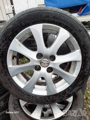 ляти джанти с гуми 4×100, 15цола, 