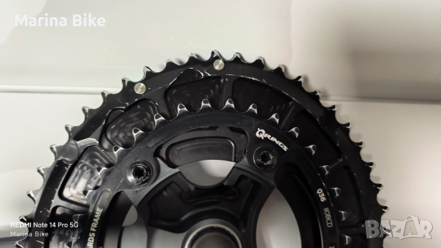 Шосеен курбел Shimano Ultegra 6800 с овални плочи Rotor QRings Qarbon| 172.5, снимка 10 - Части за велосипеди - 52932828