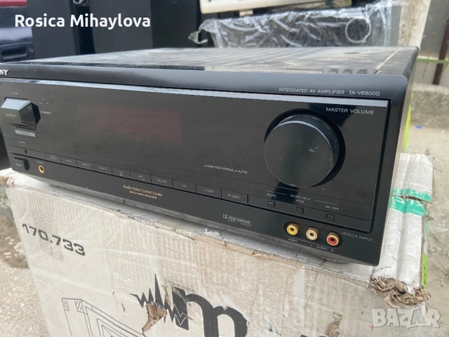 Усилвател Sony , снимка 3 - Ресийвъри, усилватели, смесителни пултове - 51980587